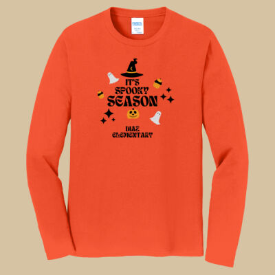 Adult Long Sleeve Shirt - T-Shirt - Fall - Its Spooky Season Thumbnail