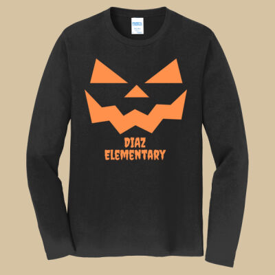 Adult Long Sleeve Shirt - Fall - Jacko Lantern Orange Thumbnail