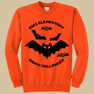 Adult Crewneck - Fall - Jacko Lantern Black Thumbnail