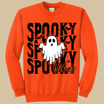 Adult Crewneck - Fall - Spooky Vibes Thumbnail