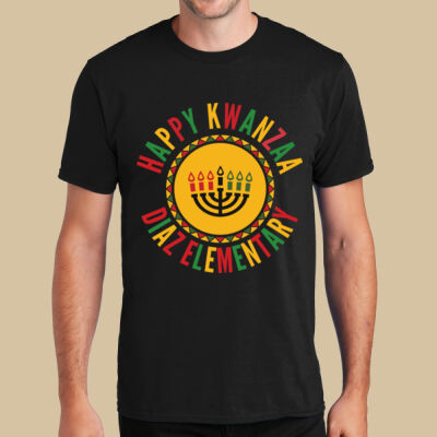 Adult T-Shirt - Winter Holidays - Happy Kwanzaa Thumbnail