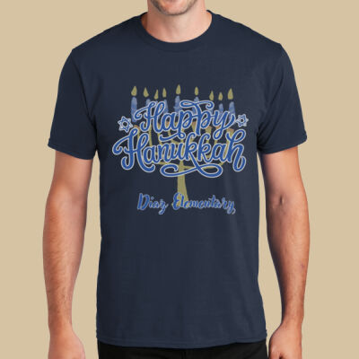 Adult T-Shirt - Winter Holidays - Happy Hanukkah Thumbnail