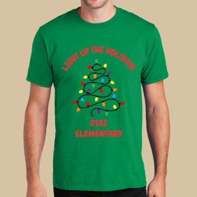 Adult T-Shirt - Winter Holidays - Light Up - Red Thumbnail