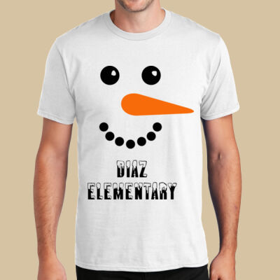 Adult T-Shirt - Winter Holidays - Snowman Thumbnail