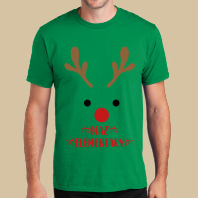 Adult T-Shirt - Winter Holidays - Reindeer Thumbnail