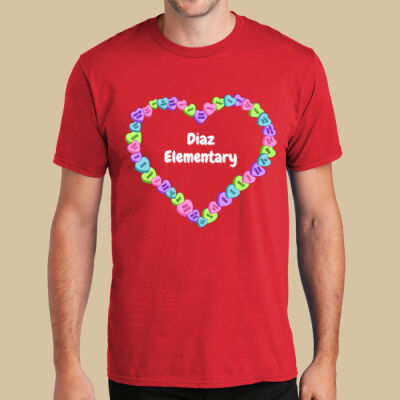 Adult T-Shirt - Spring - Candy Hearts Thumbnail